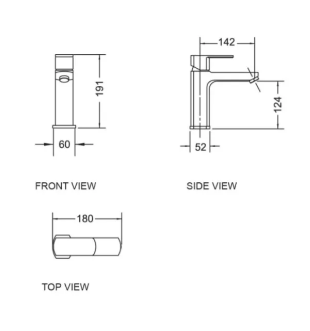 Vòi Lavabo lạnh RIGEL - R-TP817310 - Ảnh 2
