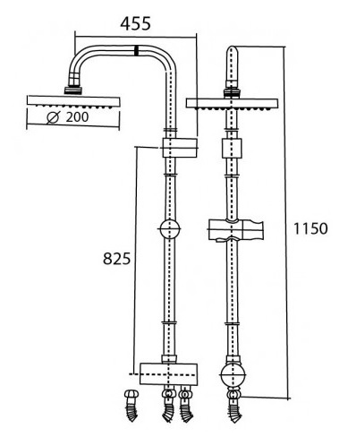 THÂN SEN CÂY AMERICAN STANDARD - WF-9071 - Ảnh 2