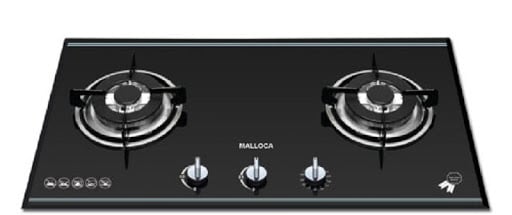 BẾP GA ÂM 2 BẾP CAO CẤP MALLOCA - AS920L *HÀNG TRƯNG BÀY*