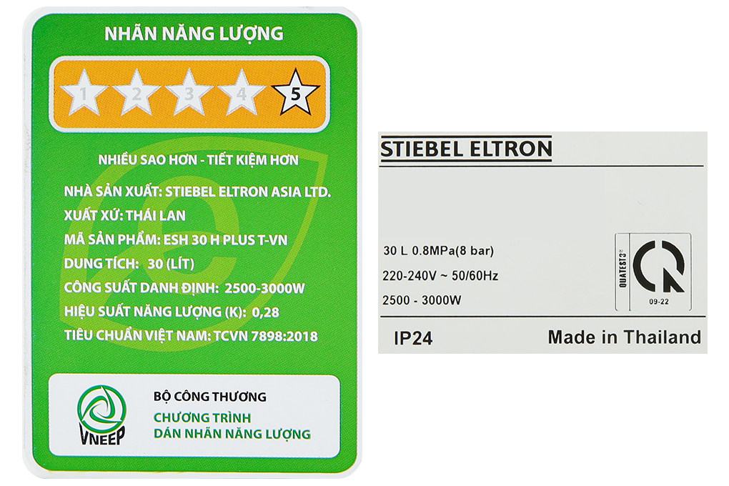 MÁY NƯỚC NÓNG GIÁN TIẾP STIEBEL ELTRON - ESH 30 H Plus T - Ảnh 8