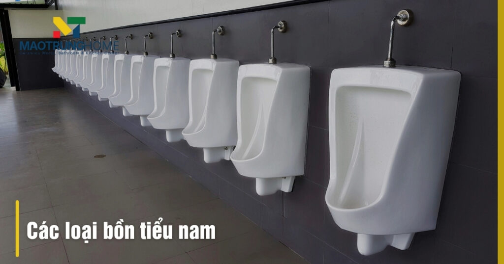 Các loại bồn tiểu nam