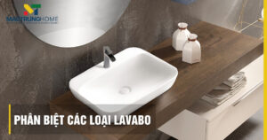 Các loại lavabo: Cẩm nang phân biệt & chọn hoàn hảo cho phòng tắm.