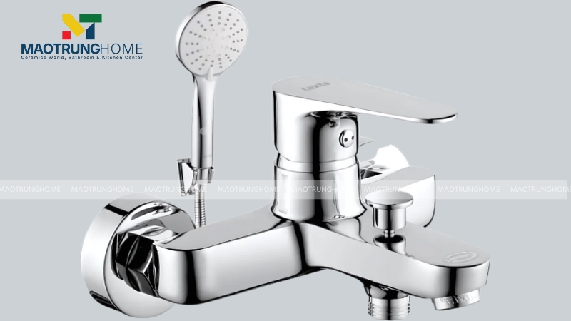 VÒI LAVABO NÓNG LẠNH LUXTA L2222SX6 với hai chế độ nước dễ dàng pha trộn thông qua cần gạt