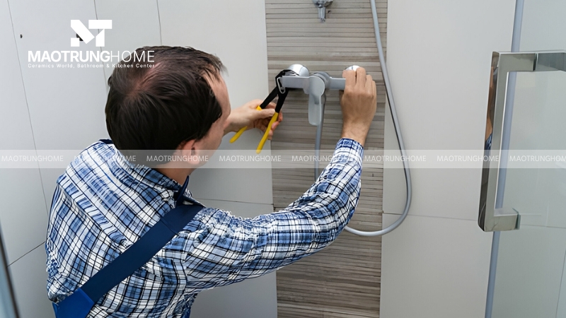 Các lỗi thường gặp khi tự lắp vòi sen và cách khắc phục