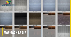 Map gạch là gì: Hiểu đúng & vai trò thiết kế chuẩn chỉnh