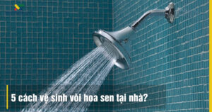 5 Cách Vệ Sinh Vòi Hoa Sen Tại Nhà: Sạch Cặn, Sáng Bóng