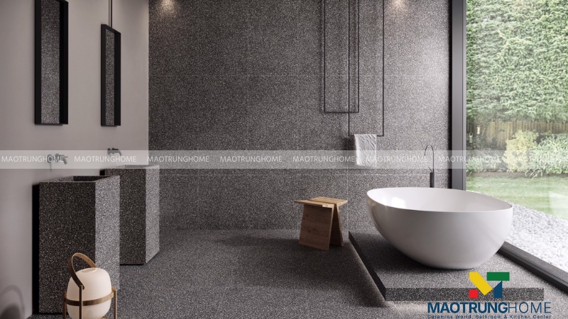 Kích thước gạch ốp tường phổ biến nhất là 30x60cm