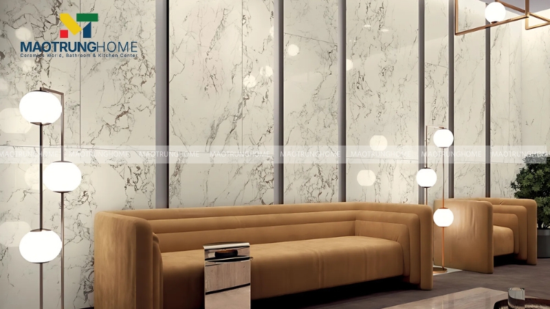 Mẫu phòng ốp toàn bộ tường (Full Wall Tiling)