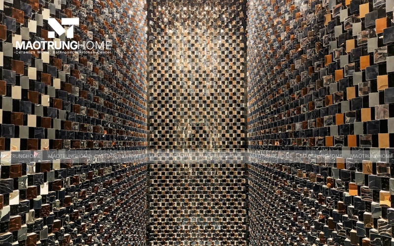 Gạch mosaic thủy tinh