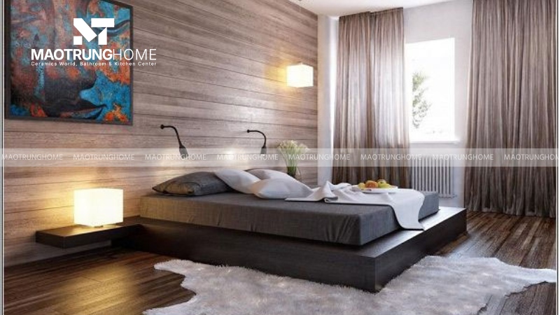 Gạch giả gỗ ấm cúng, gần gũi