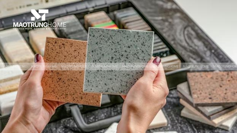 Kích thước gạch cần tỷ lệ thuận với diện tích phòng ngủ để tạo sự cân đối