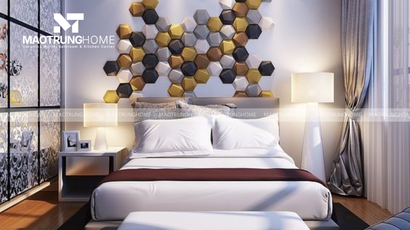 Gạch 3D cho phòng ngủ