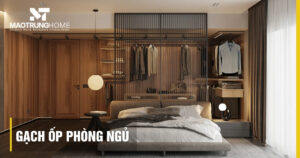 Gạch ốp phòng ngủ: 5 xu hướng & bí quyết chọn đẹp bền 2025