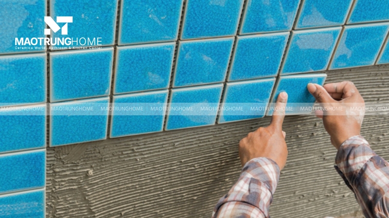 Chọn kích thước gạch cân đối với diện tích