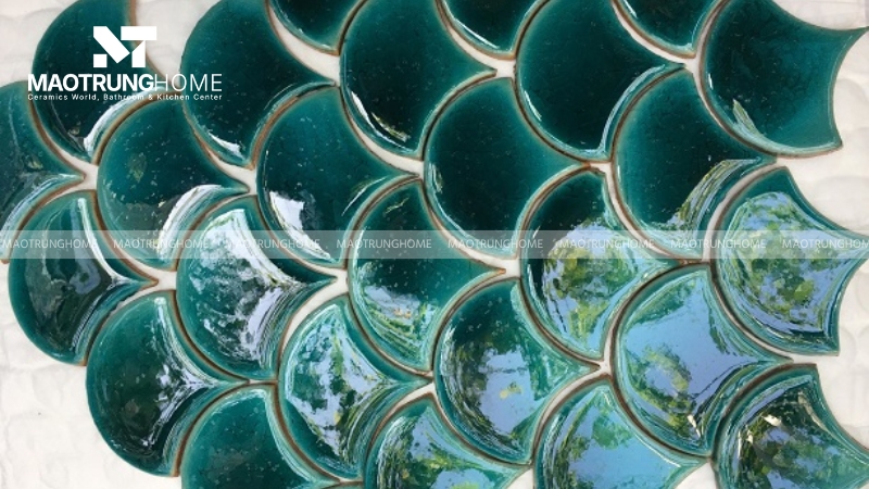 Gạch thẻ vảy cá