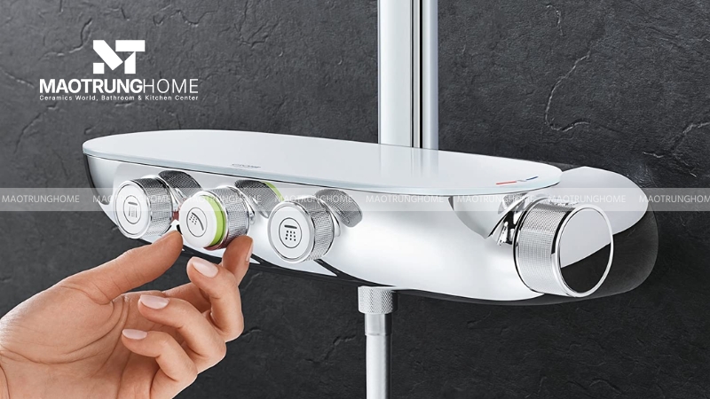 Sen tắm nhiệt độ giúp giảm lượng nước lãng phí