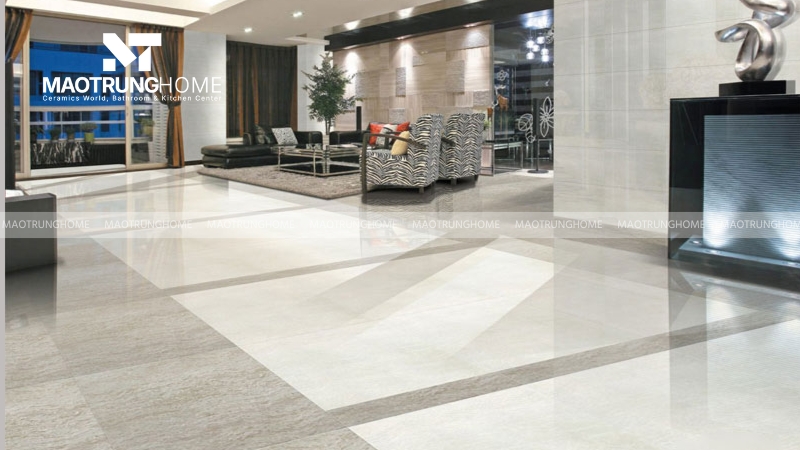 Khu vực yêu cầu chịu lực cao và đi lại nhiều nên ưu tiên gạch Granite