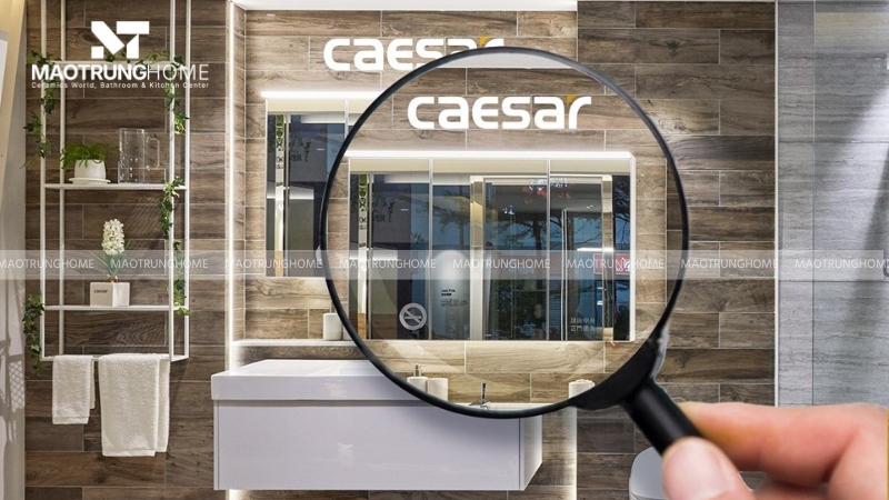 Các phụ kiện vệ sinh Caesar thường được bảo hành từ 1 đến 3 năm