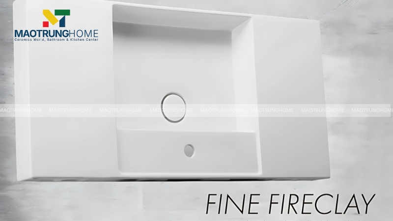 Công nghệ FFC (kỹ thuật tạo sứ tinh xảo) giúp các mẫu lavabo của Caesar có thành mỏng