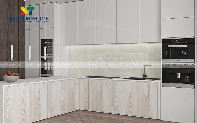 Gạch ốp tường bếp bán sứ