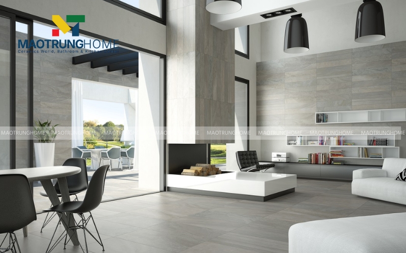 Gạch men bán bóng giả gỗ