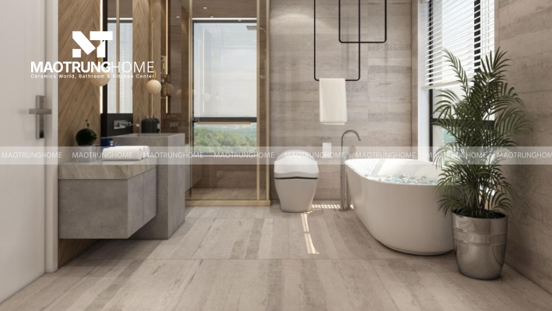 Gạch 60x60 vân gỗ cuốn hút