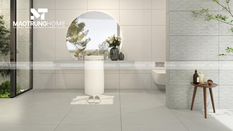 Chọn chất liệu gạch có độ bền và chống thấm cao