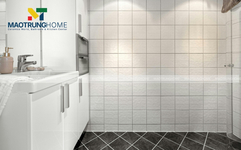 Gạch ốp tường cho nhà nhỏ giúp tăng thẩm mỹ cho không gian