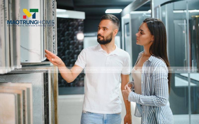 Chọn gạch phù hợp với từng khu vực 