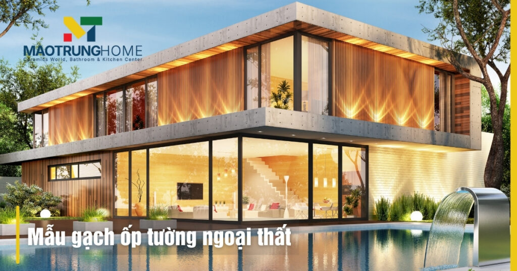 Gạch ốp tường ngoại thất