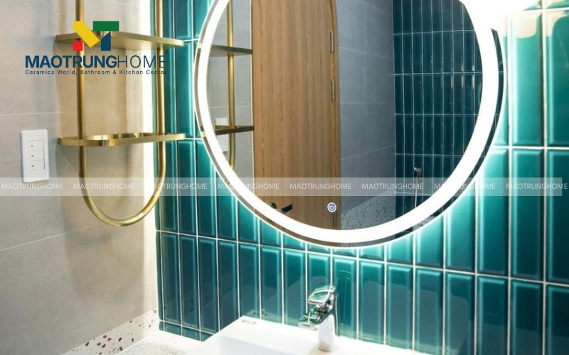 Gạch thẻ tông màu trung tính hiện đại