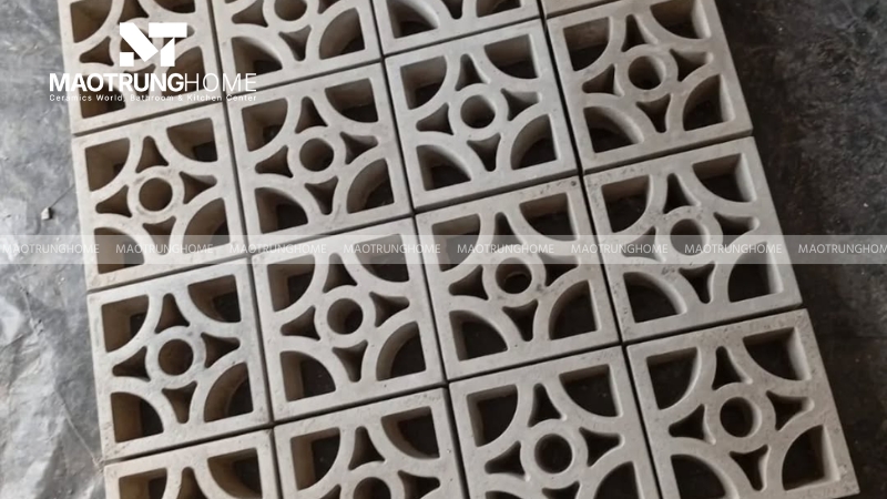 Gạch thông gió xi măng