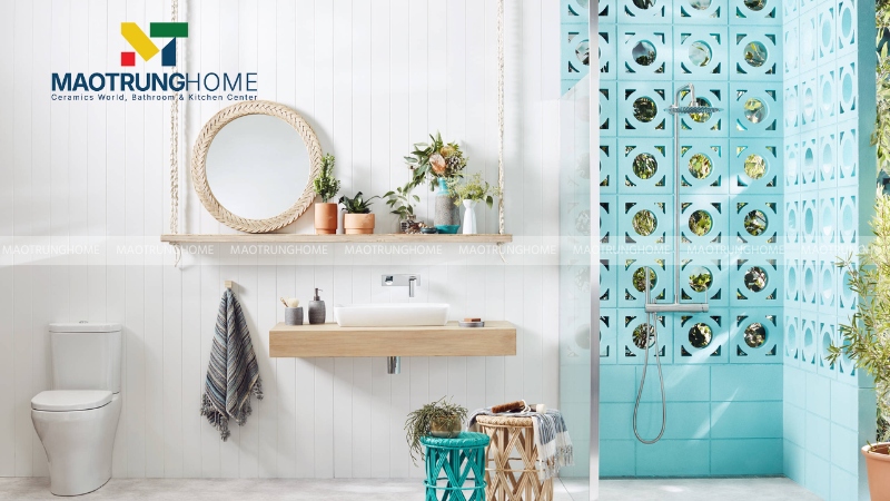 Mẫu gạch thông gió làm mảng tường trang trí (Mẫu 1)