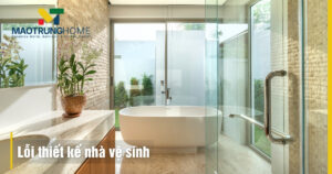 Lỗi thiết kế nhà vệ sinh