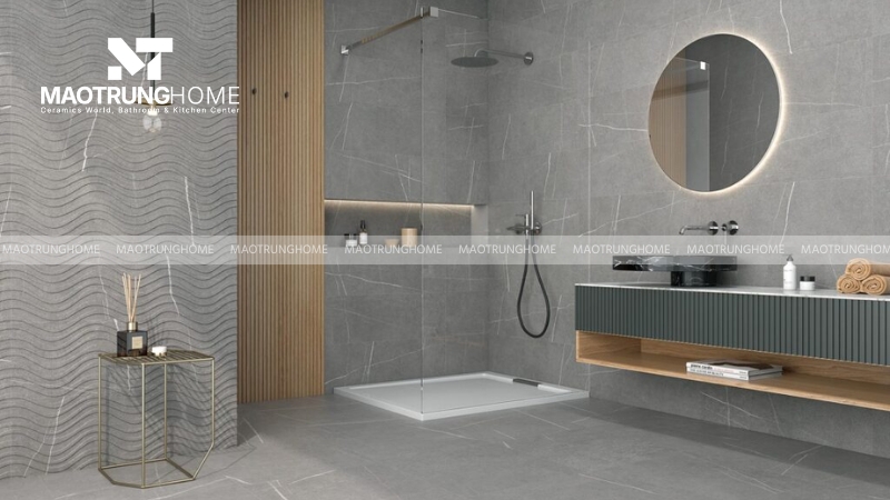 Màu gạch nên làm nền để tôn lên vẻ đẹp của các thiết bị