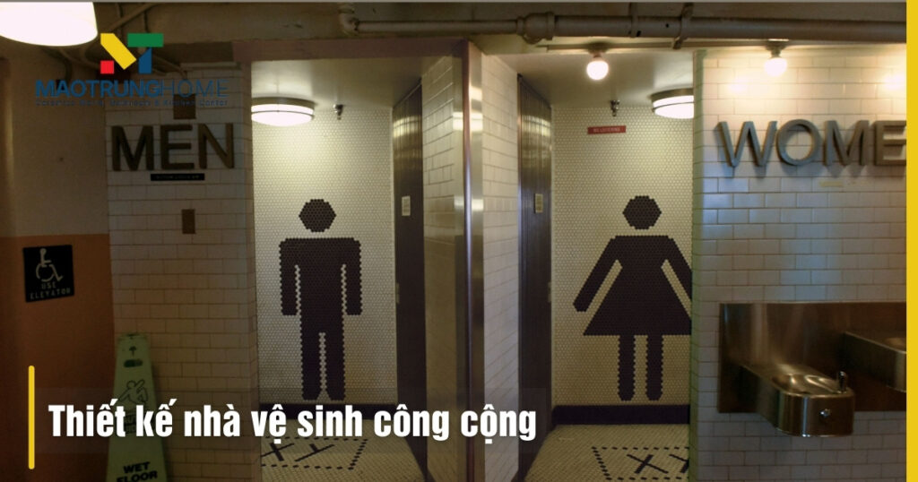 Thiết kế nhà vệ sinh công cộng