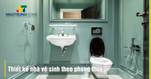 Thiết kế nhà vệ sinh theo phong thủy