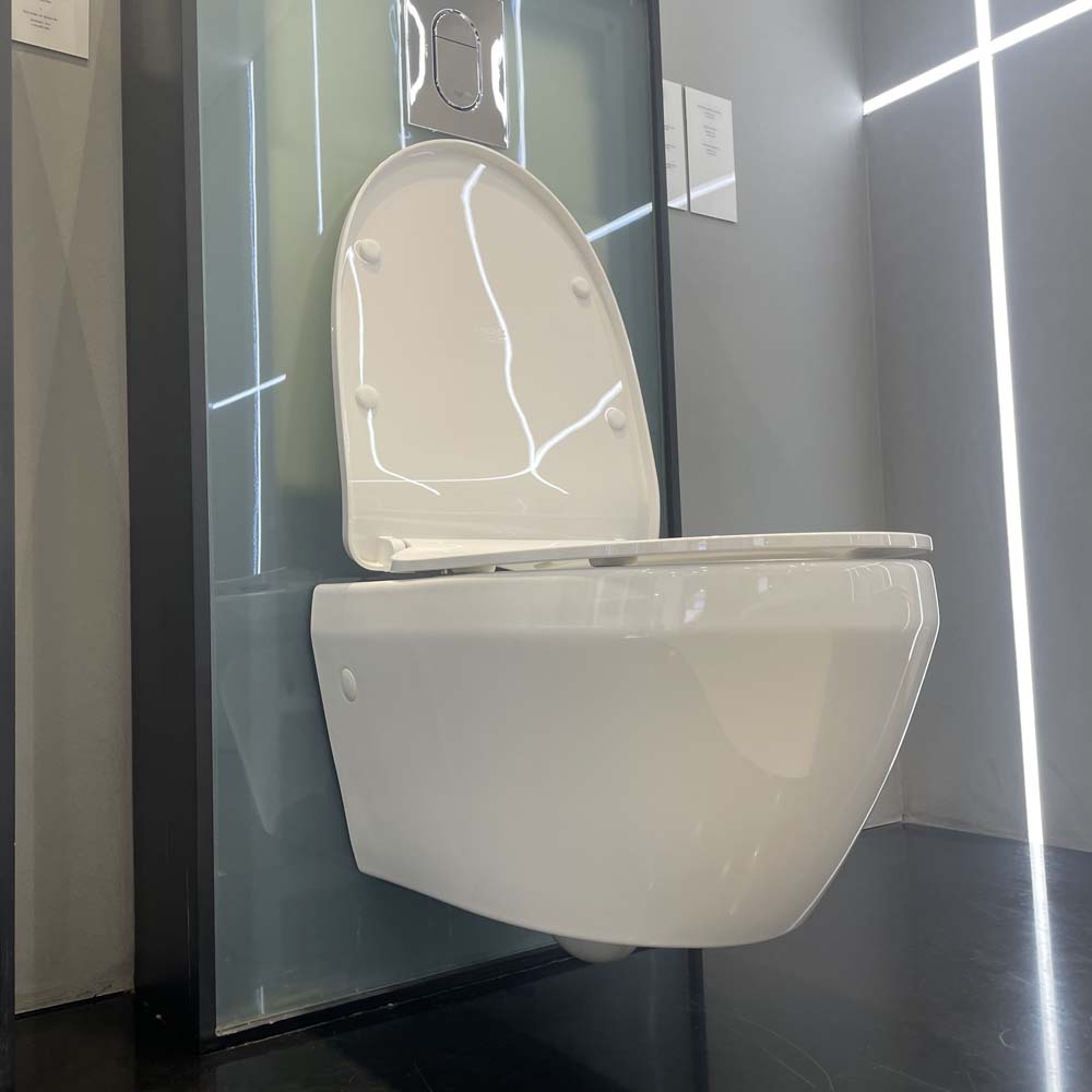 Thân bồn cầu treo tường Euro Ceramic GROHE 100999SH00 - Ảnh 7