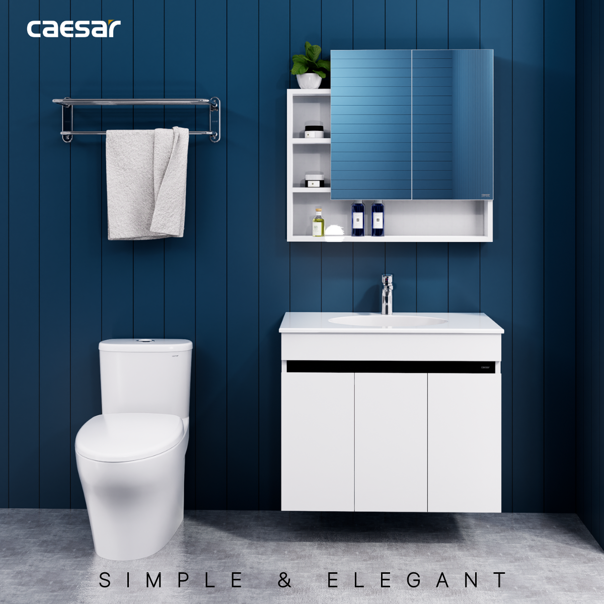 Lavabo + Tủ Treo - LF5026 + EH15026AV - Ảnh 12