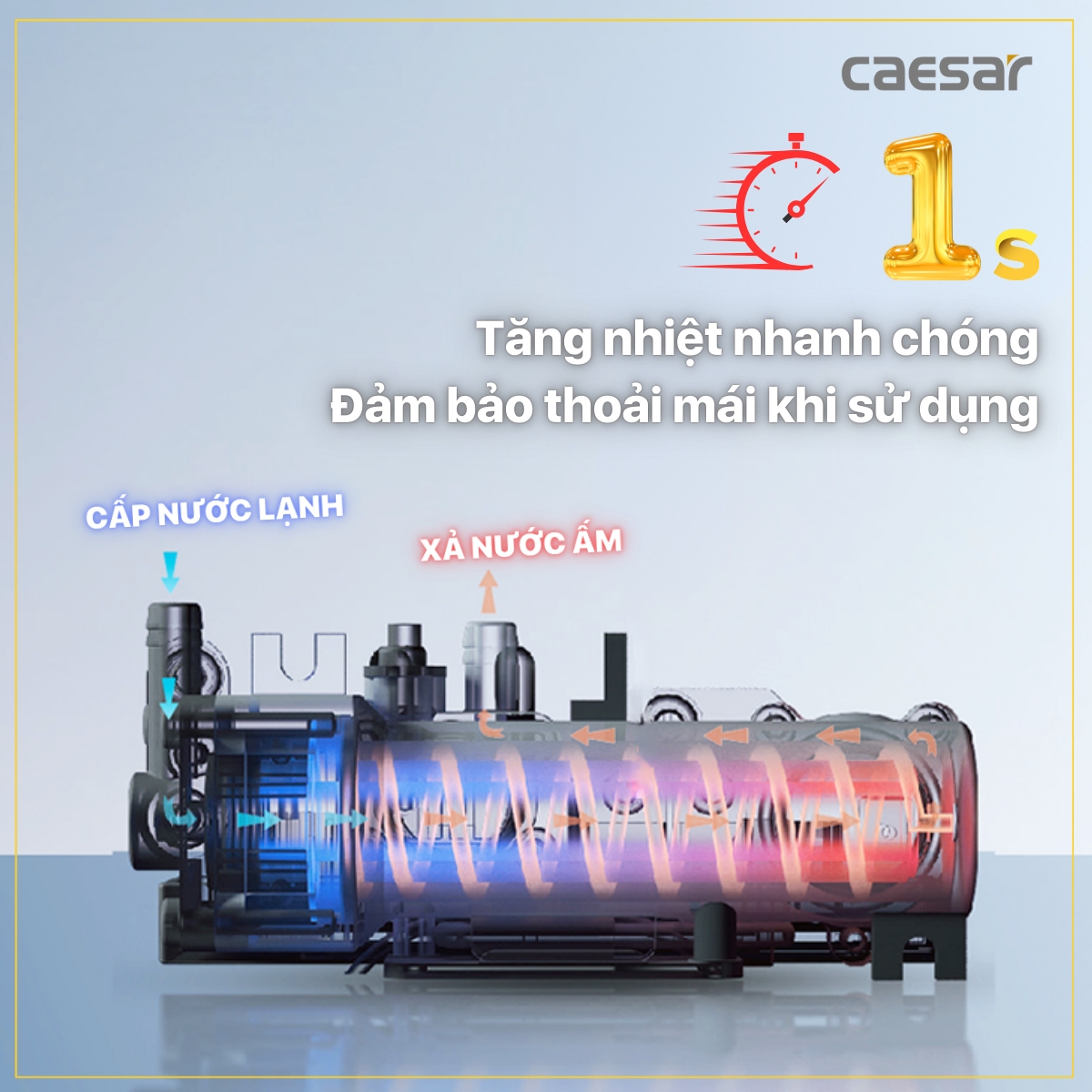 Bồn cầu một khối kết hợp nắp điện tử C1356F + TAF512H - Ảnh 12