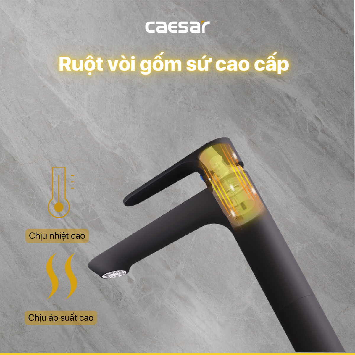 Vòi Lavabo cao Lavabo lạnh - B061CBU - Ảnh 9