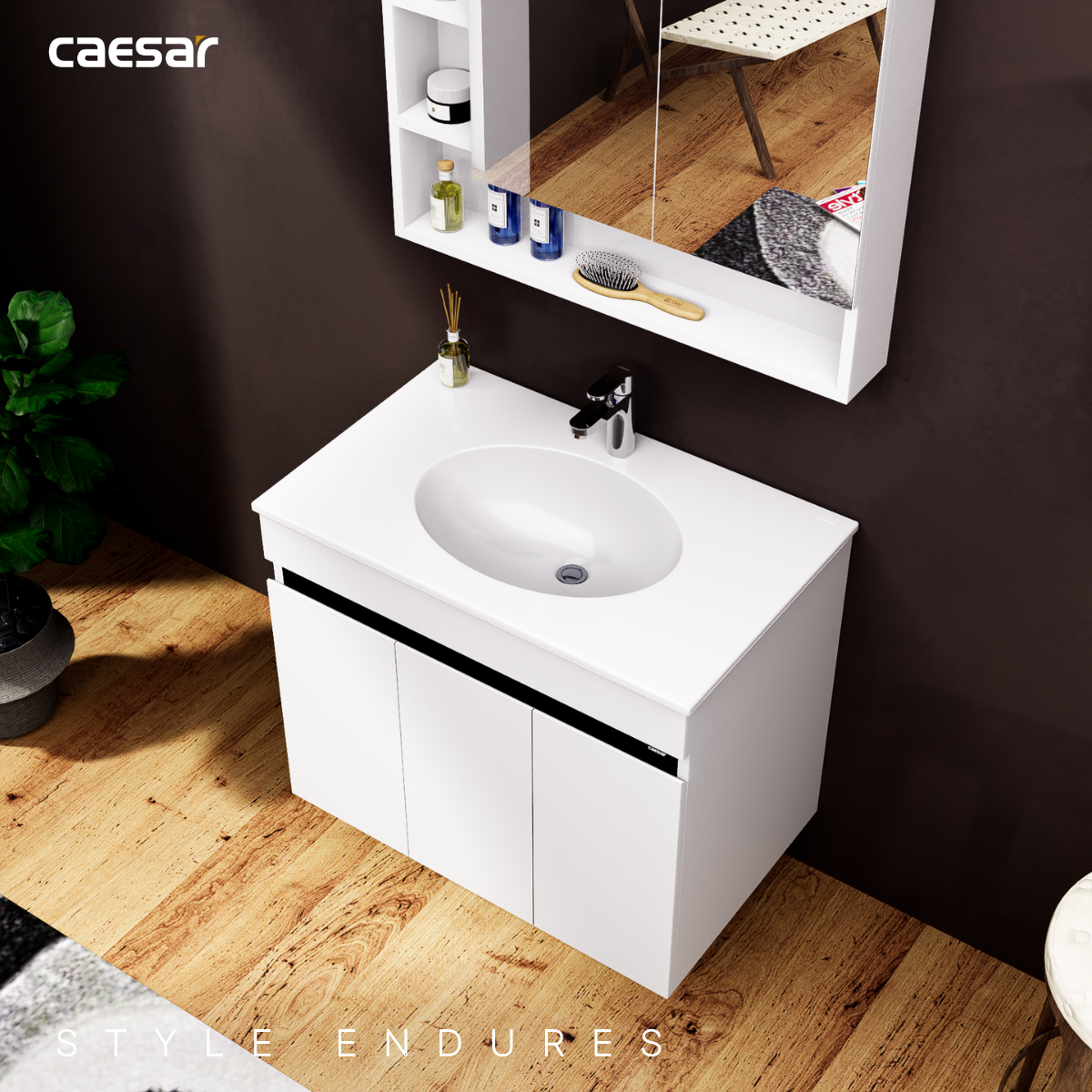 Lavabo + Tủ Treo - LF5026 + EH15026AV - Ảnh 14