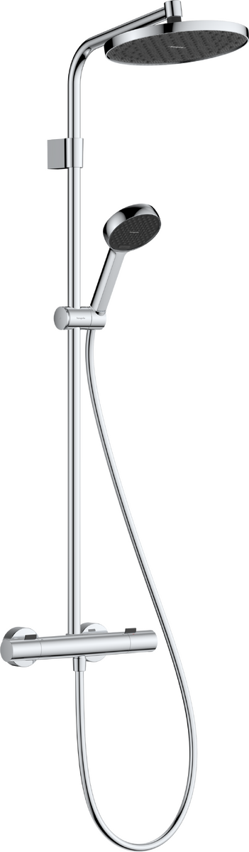 hansgrohe Activera S Showerpipe 240 1jet EcoSmart mit Ecostat Fine Varia - Ảnh 2