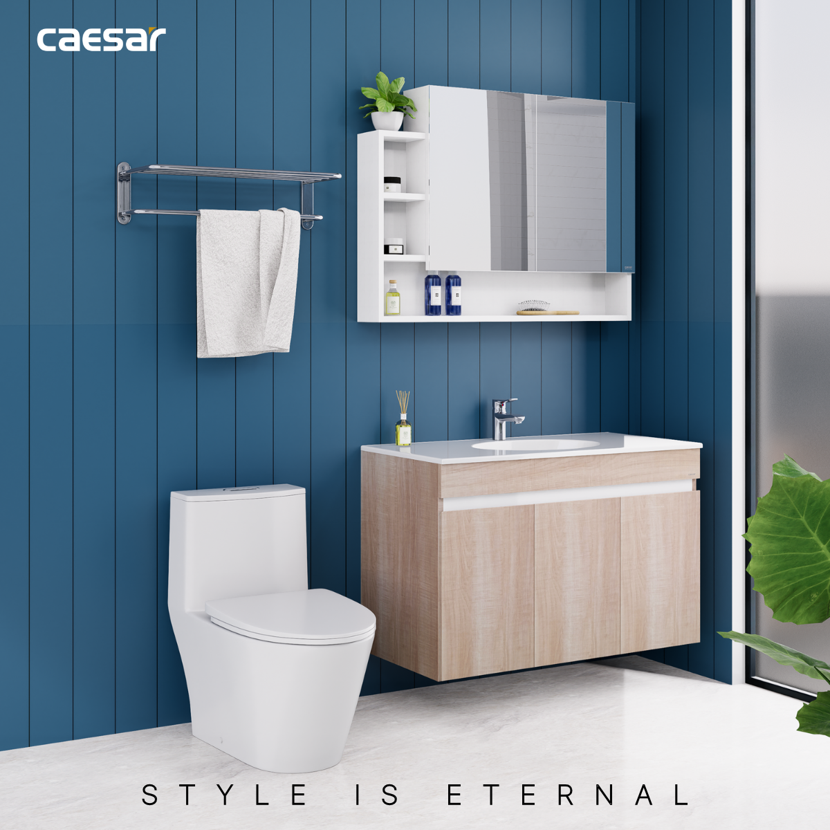 Lavabo kết hợp tủ treo lavabo - LF5028 + EH15028AW7V - Ảnh 13