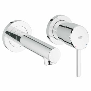 Vòi Lavabo gắn tường nóng lạnh 2 lỗ Concetto GROHE 19575001