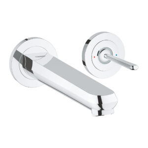Vòi Lavabo gắn tường nóng lạnh 2 lỗ Eurodisc Joy GROHE 19969000