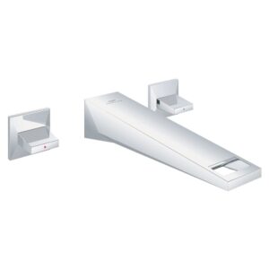 Vòi Lavabo gắn tường nóng lạnh 3 lỗ Allure Brilliant L-size GROHE 20629000