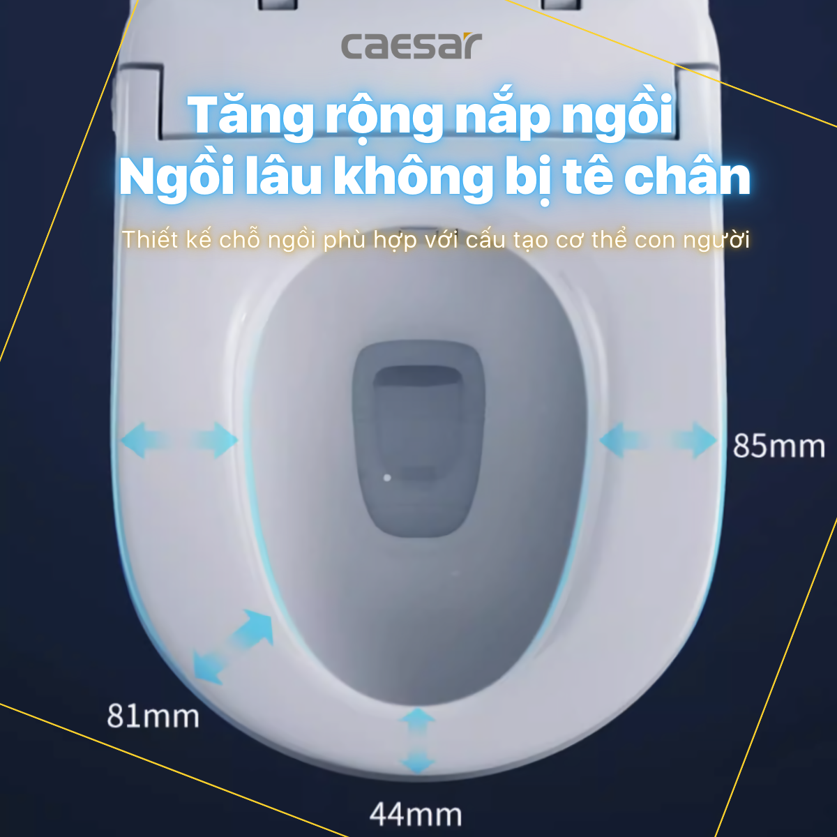 Bồn cầu một khối kết hợp với nắp điện tử - C1374F + TAF710H - Ảnh 22