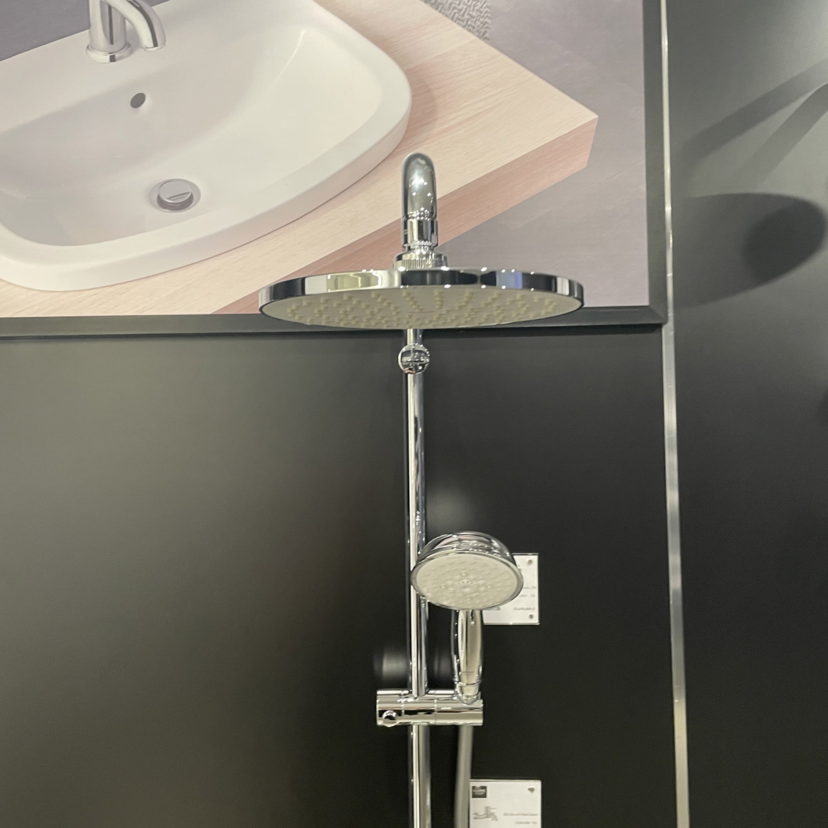 Thân sen cây tắm đứng Tempesta Rustic System 200 GROHE 26454001 - Ảnh 10