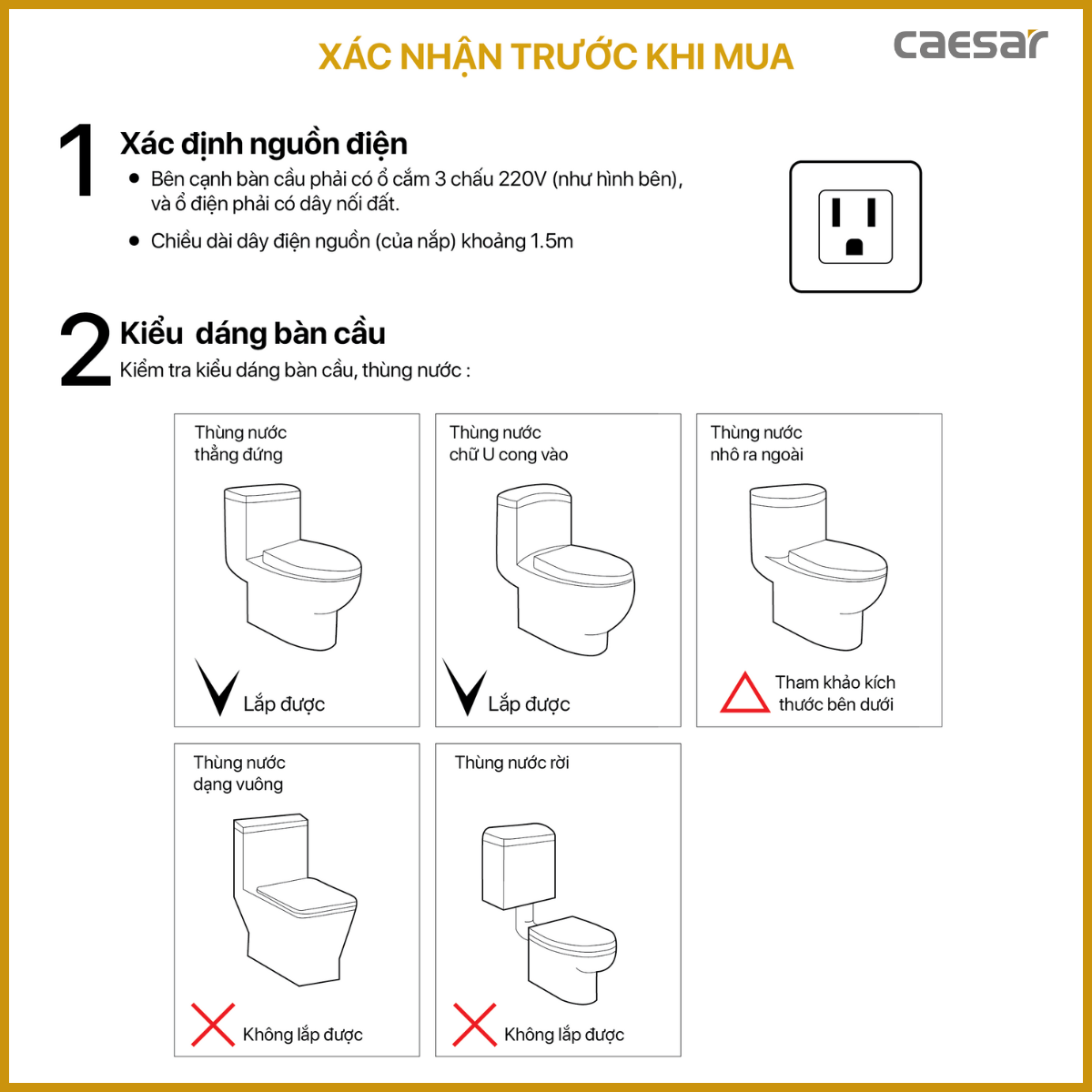 Bồn cầu một khối kết hợp với nắp điện tử - C1374F + TAF710H - Ảnh 28